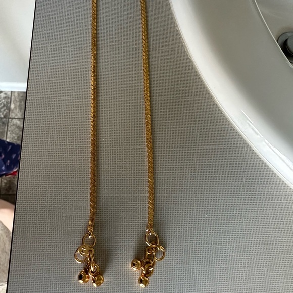 Indian Faux Gold Anklets - Picture 3 of 3